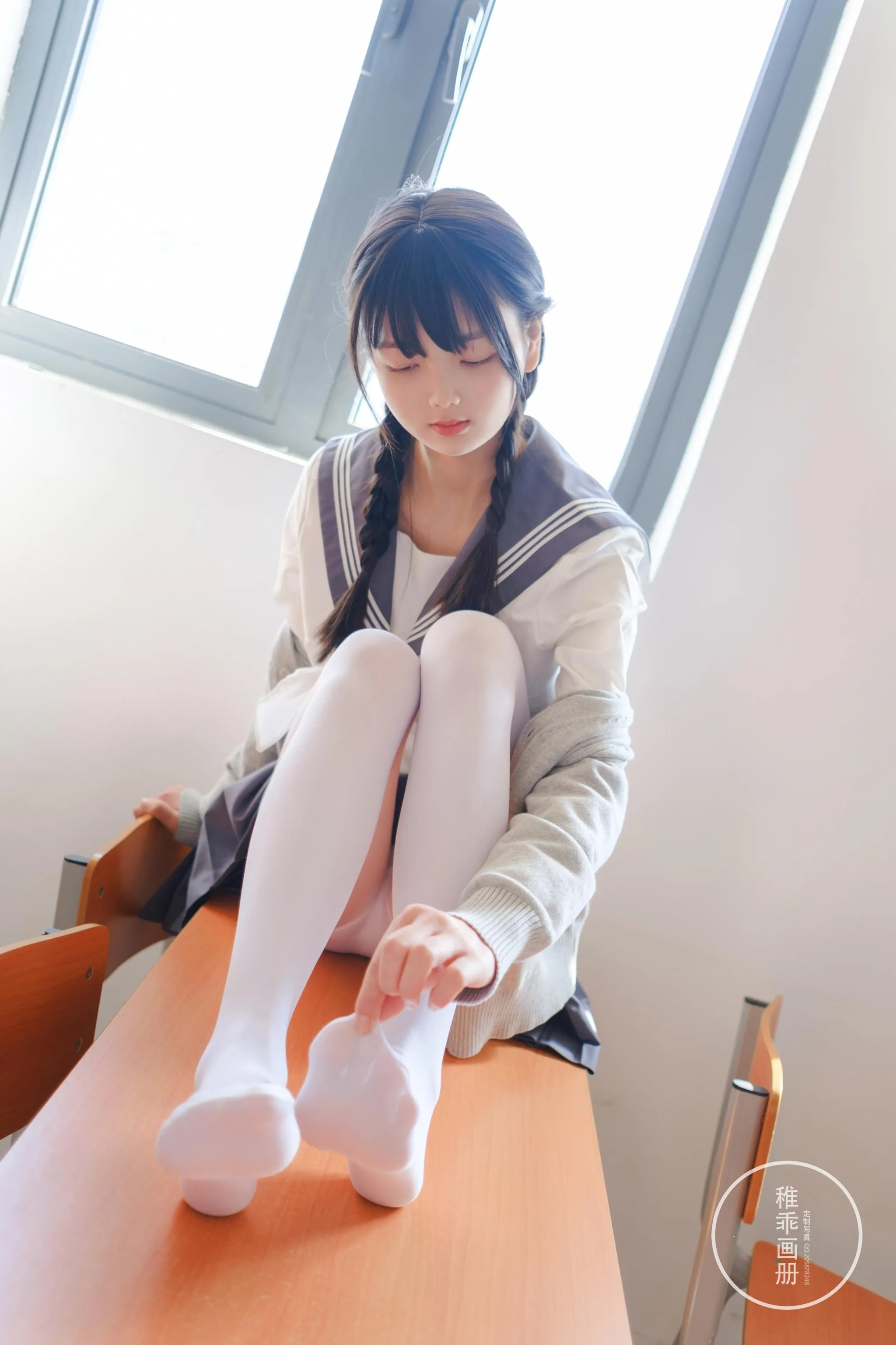 稚乖画册 – NO.05 晴空03 双马尾jk [71P]插图8